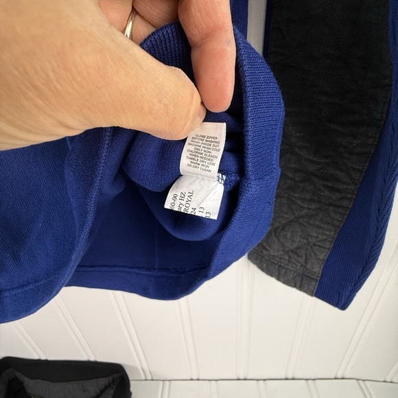 Banana Republic Mens Quarter Zip Pullover Bundle Black And Blue Size Large - Picture 5 of 15